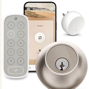 Level Lock (Wi-Fi) Smart Lock with Keypad (Satin Nickel)